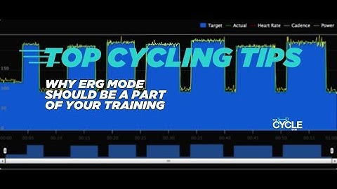 WHY ERG MODE SHOULD BE ADDED TO YOUR TRAINING