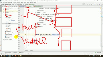 32 尚硅谷 React全栈项目 动态显示菜单列表 map和递归