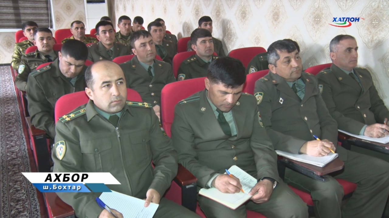 Ҷаласаи омӯзиши маърифати дар Прокуратураи ҳарбии гарнизони Бохтар