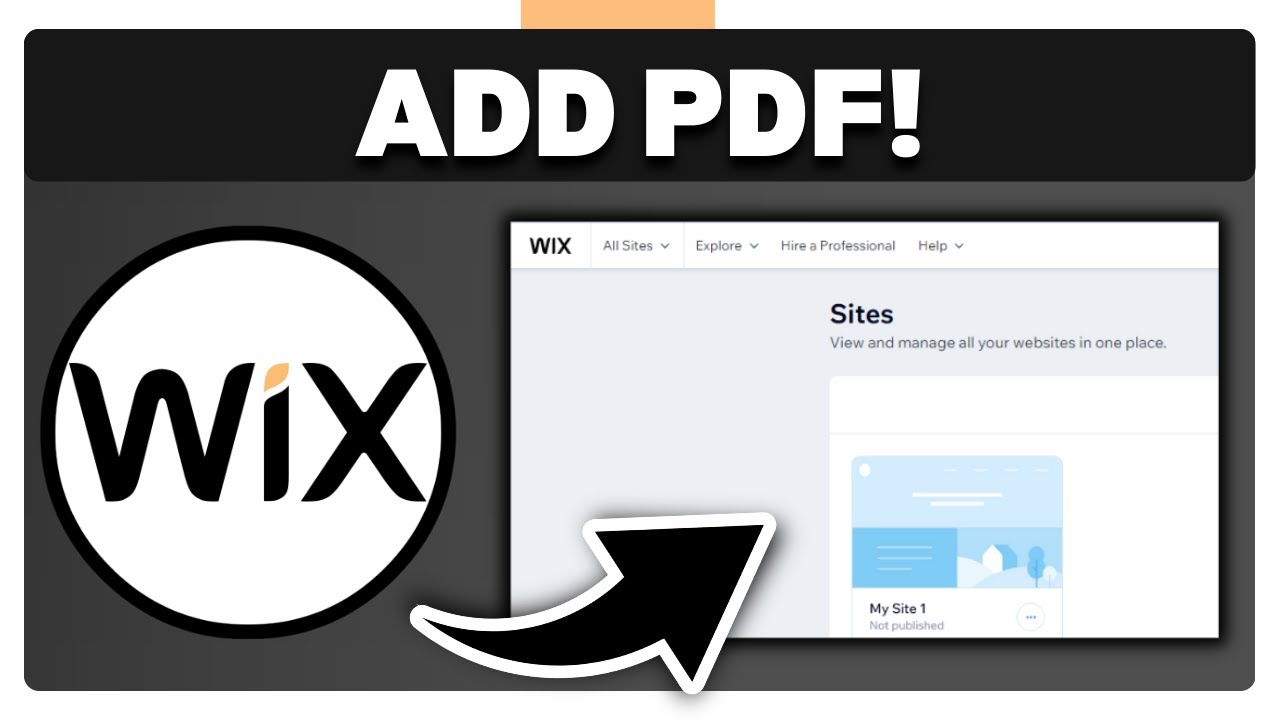How To Add PDF To Wix - Full Guide