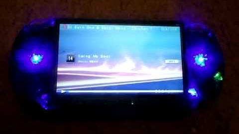 PSP Slim Sound Reactive LED Mod