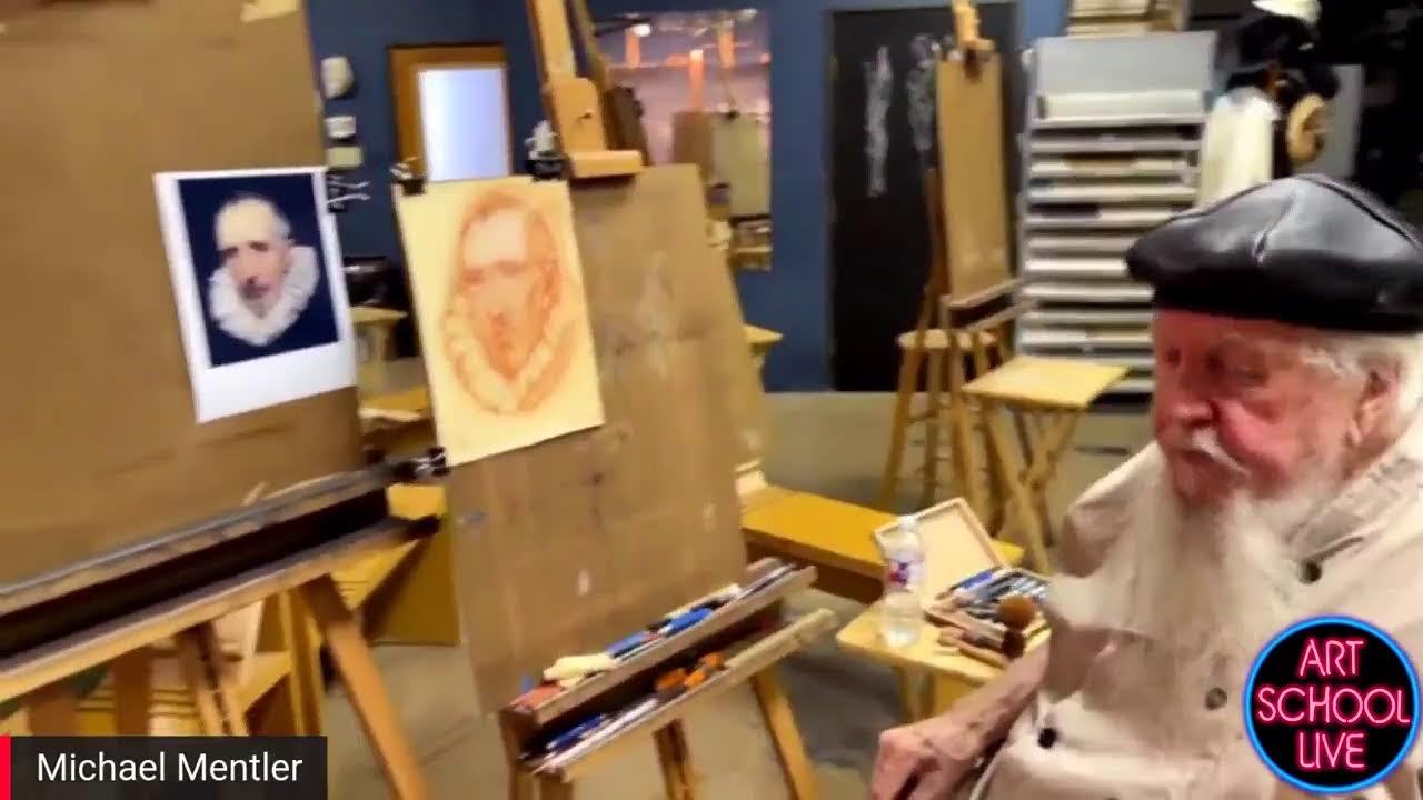 How to Paint a Sanguine Portrait feat. Michale Mentler