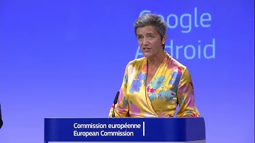 #Google: Vestager imposes €4.34 billion fine on Google Android