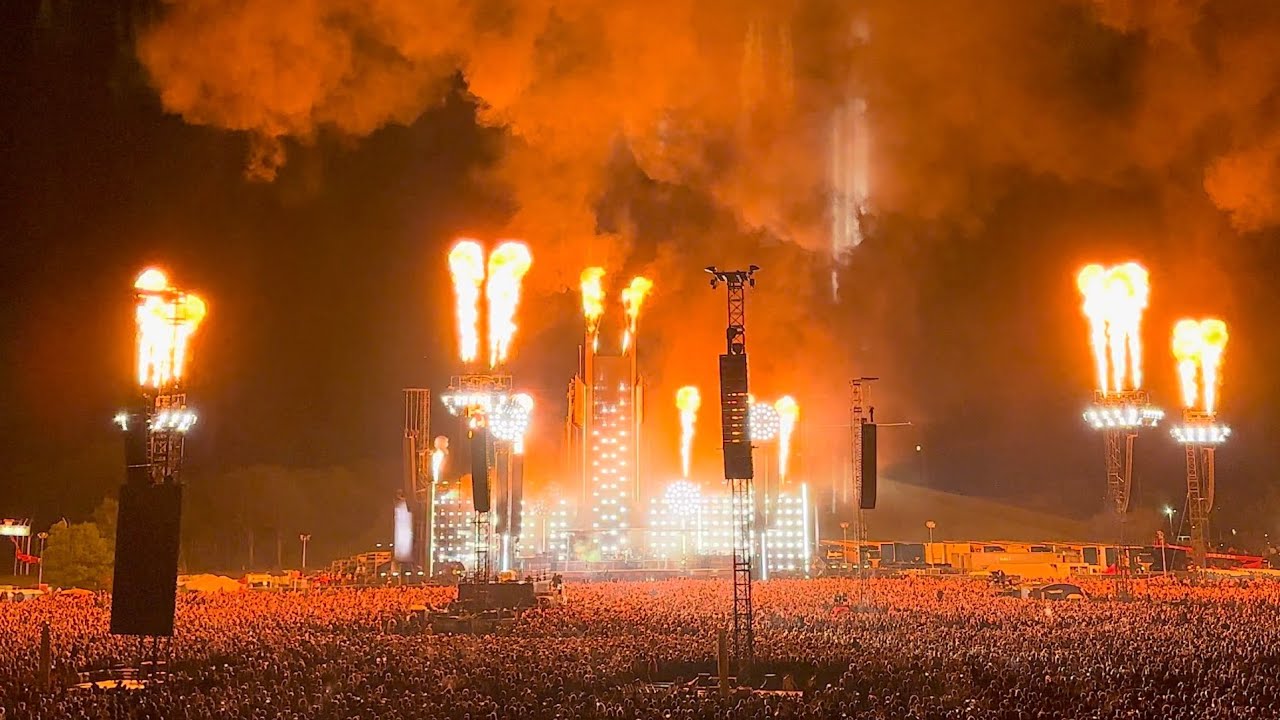 RAMMSTEIN - SONNE Live || Europe Stadium Tour 2024 - Dresden - YouTube