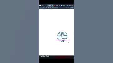 Mind-Blowing Fingerprint Animation using ONLY HTML & CSS!