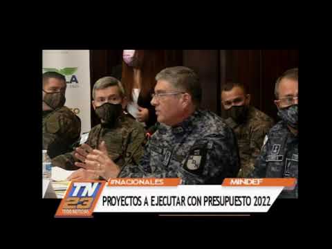 Proyectos del Mindef a ejecutar con presupuesto 2022