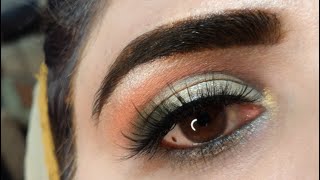 Half cut crease nikkah bride eye makeup tutorial for beginners,easy tip #shorts #youtubeshorts