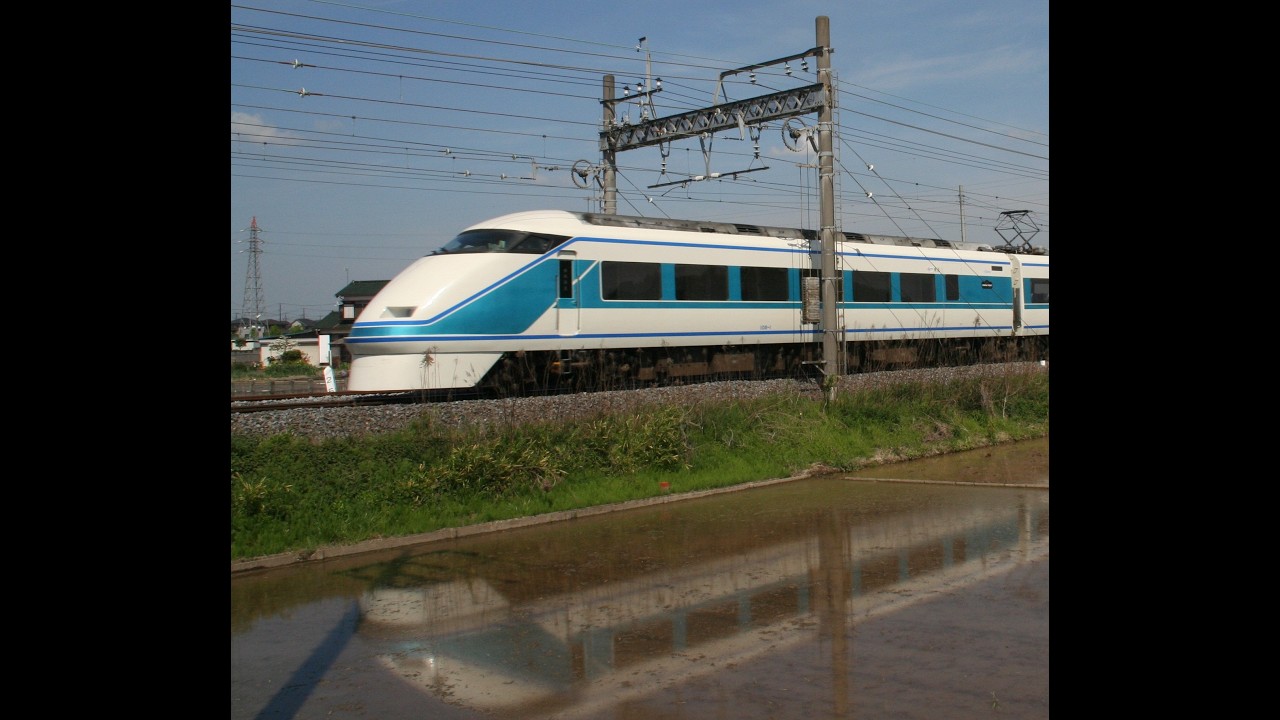 東武日光線04～板倉東洋大前駅付近／8000系セイジクリーム（試運転）あり～