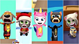 Funny Fails Talking Tom Gold Run - Ben Tom Angela - Lilu Gameplay Android Ios