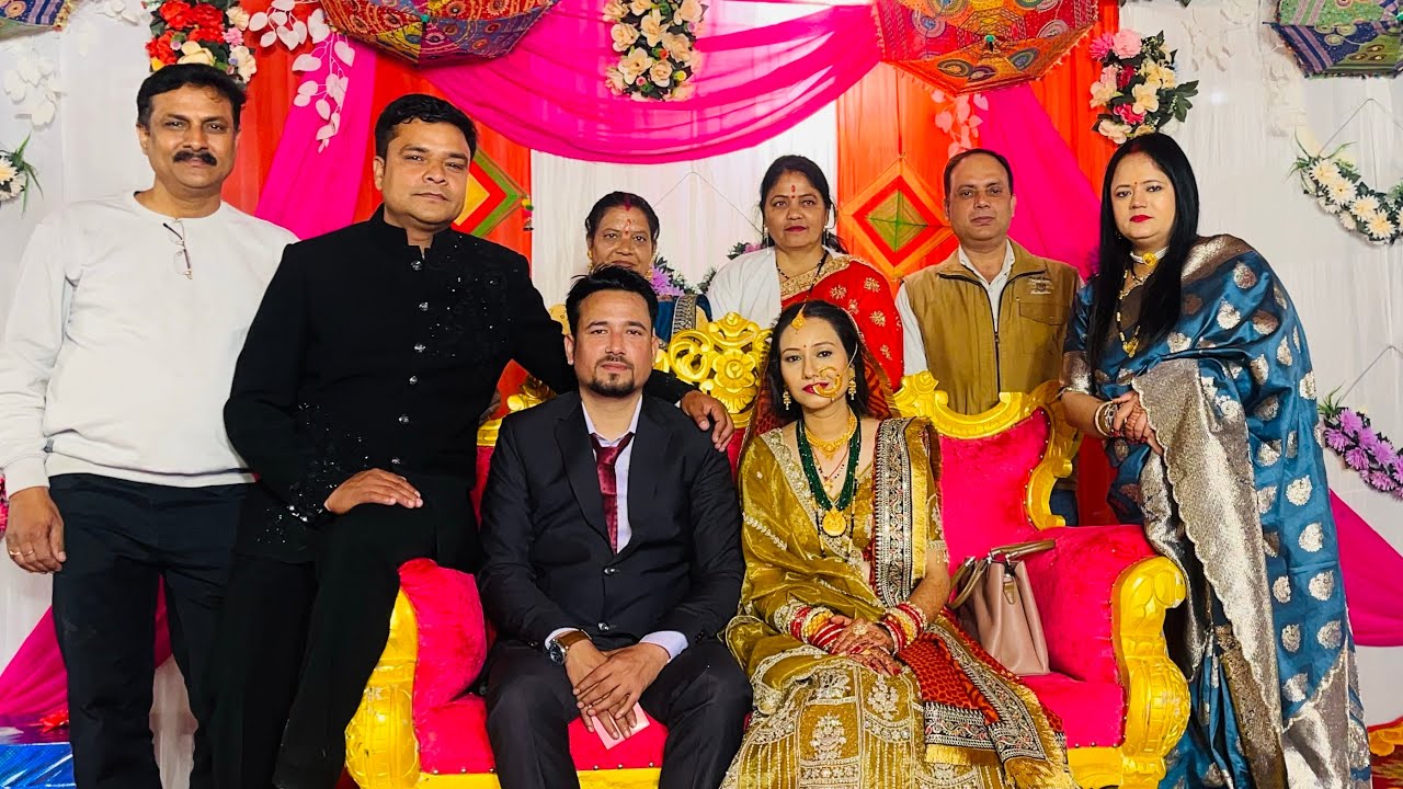 साले साहब की शादी में बारिश ☔️ हो गई 😍 