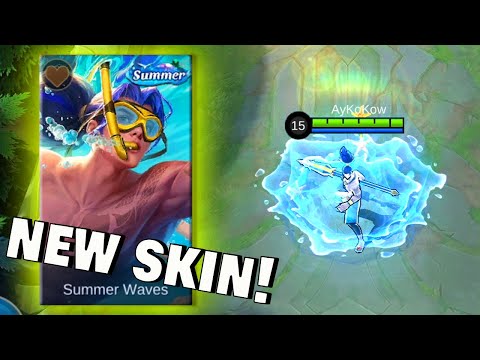 Zilong summer waves summer skin