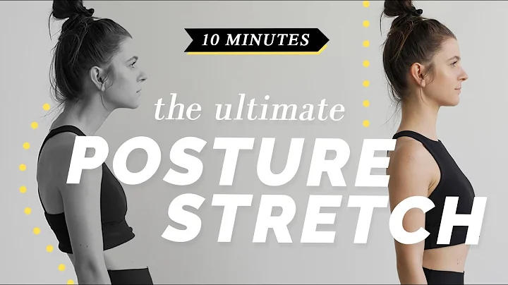 Fix your posture and reduce backpain  | 10 Minute ...