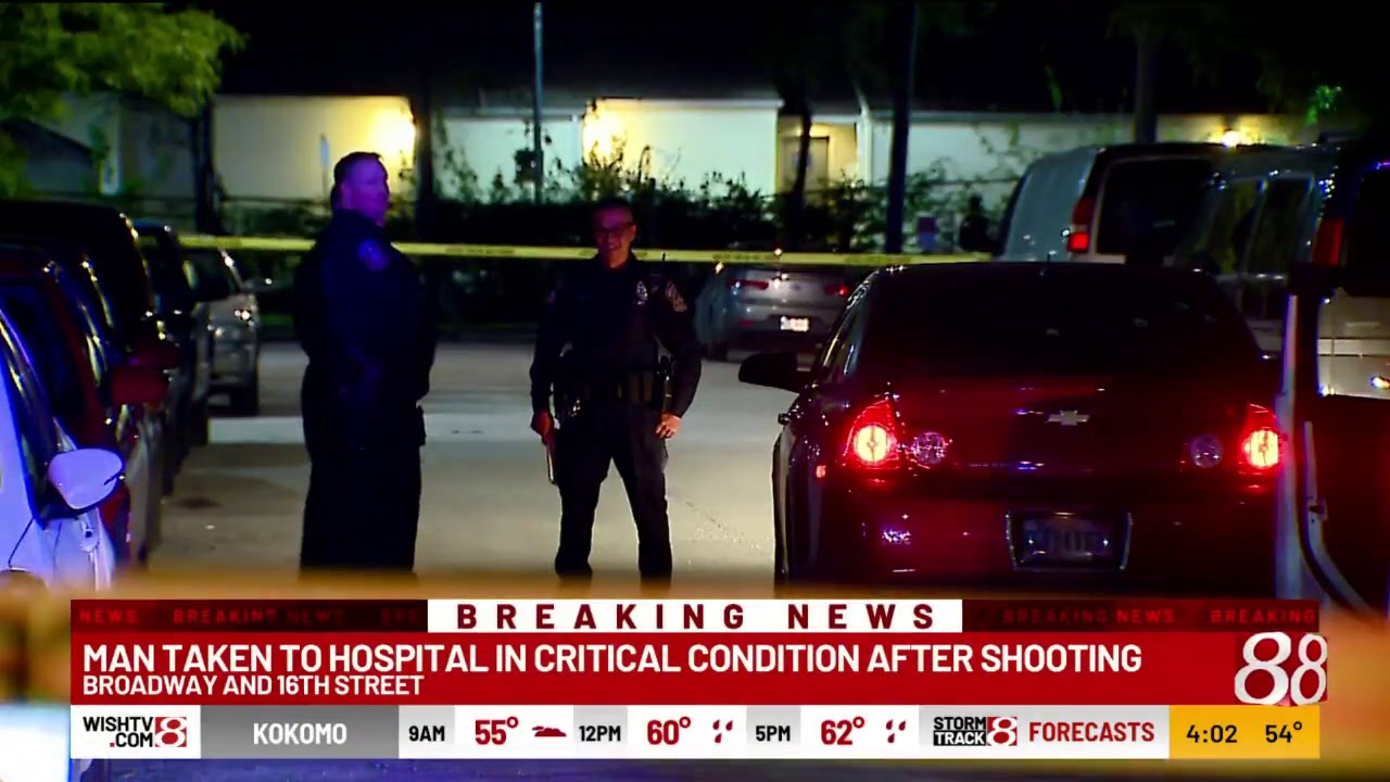 1 critically injured in shooting on Indianapolis near-north side - YouTube