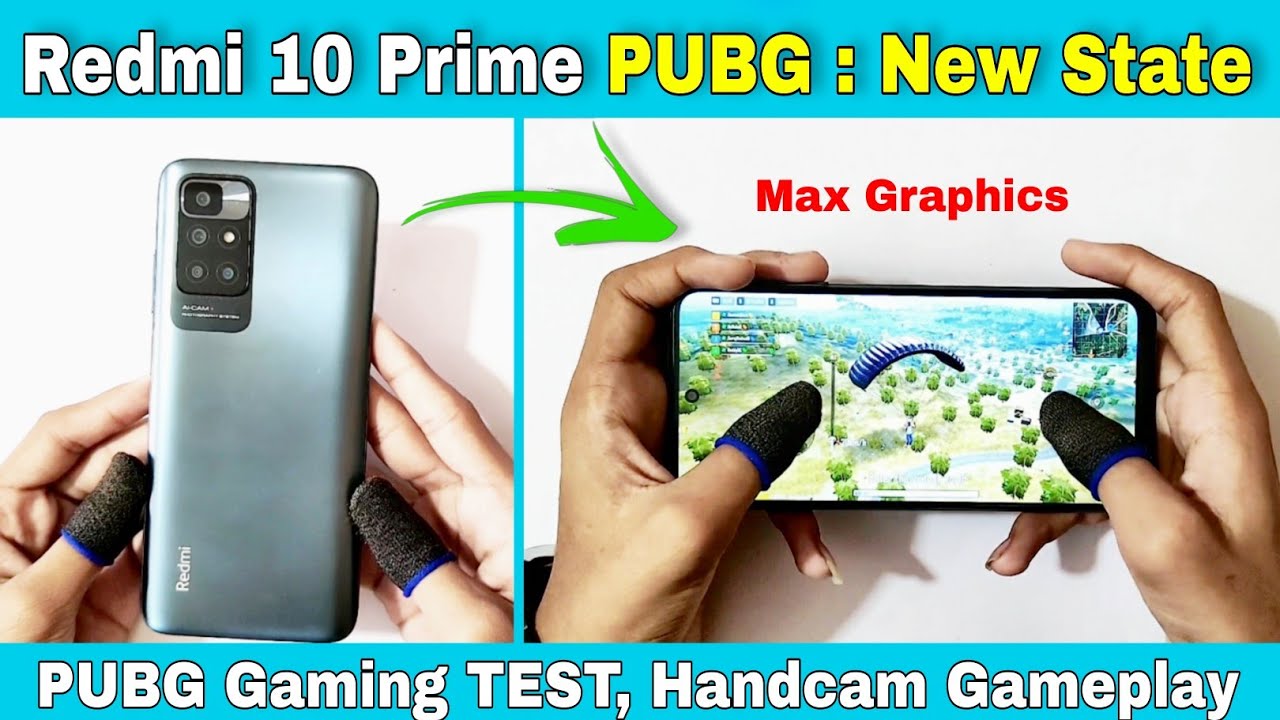 Redmi 10 Prime PUBG New State Test | Maximum Graphics Gameplay
