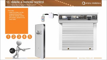 8.1 how to delete a remote control?