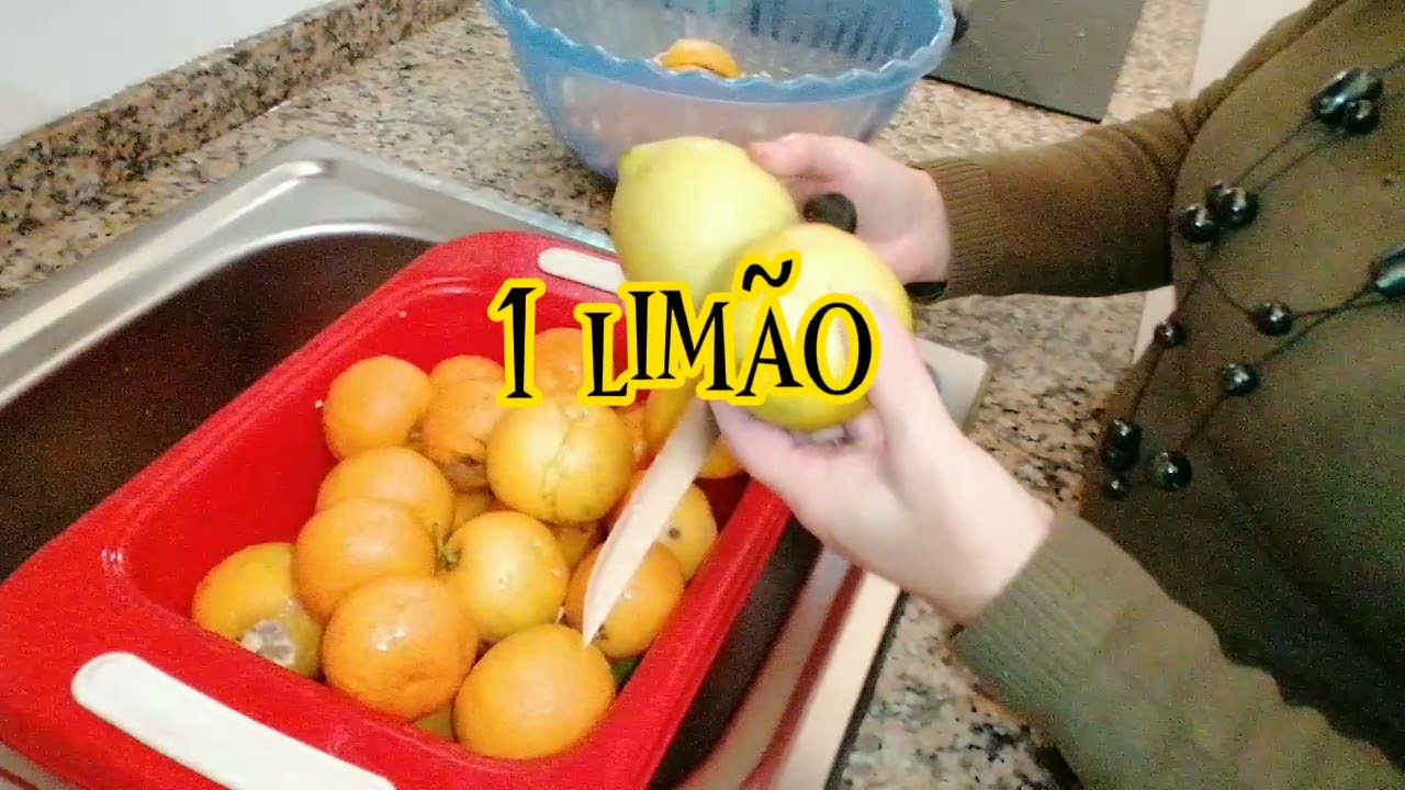 Culinária - Vídeo 10 - Compota de laranja amarga