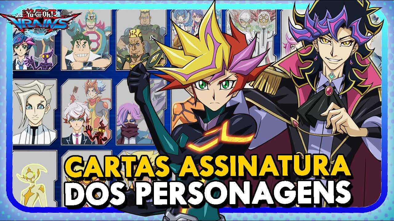 CARTAS QUE REPRESENTAM OS PERSONAGENS DE YU-GI-OH! 5D'S 