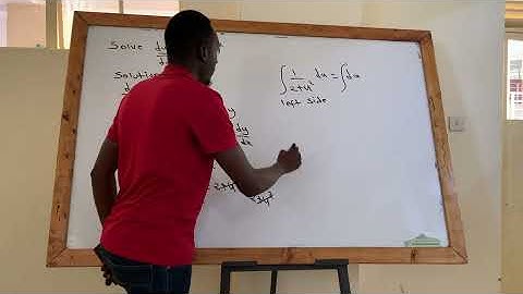 FIRST ORDER SEPARABLE DIFFERENTIAL EQUATION 