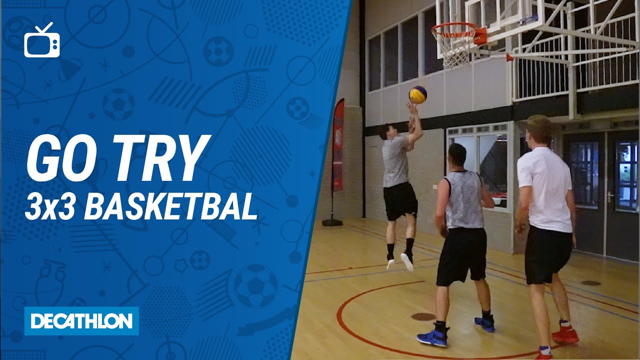 GO TRY 3x3 Basketbal Sporten met Decathlon NL YouTube