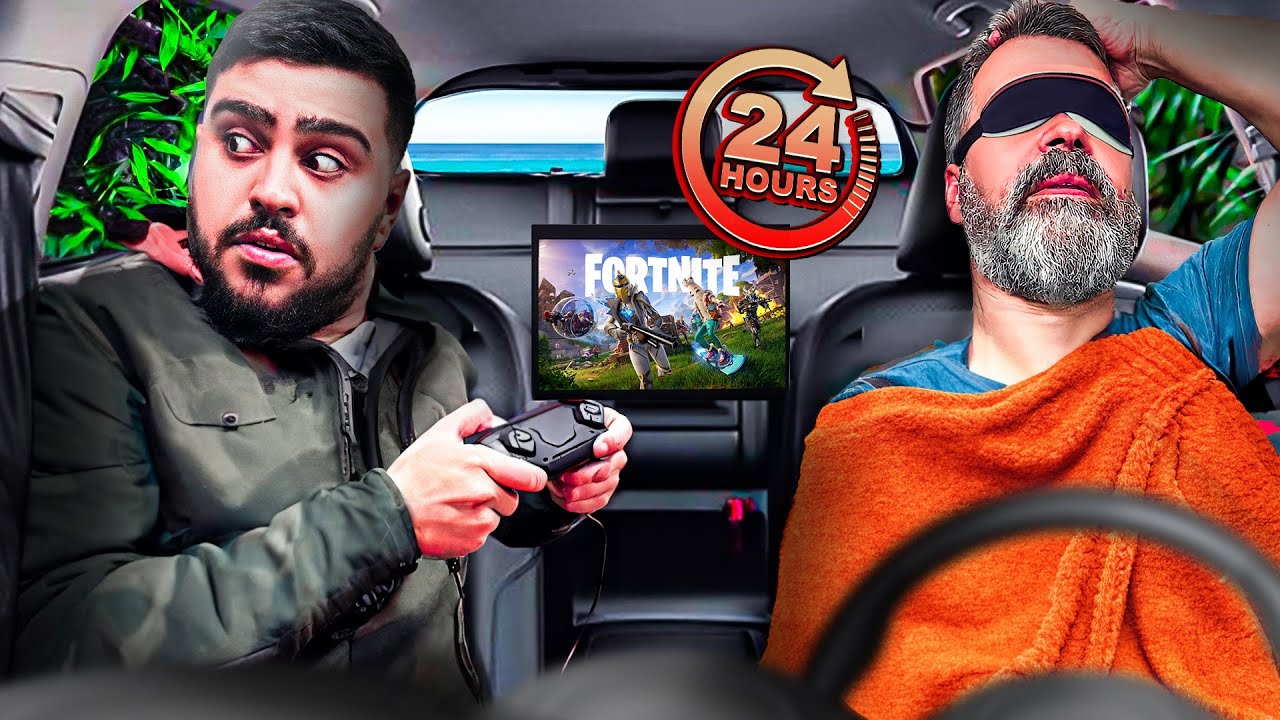 چالش 24 ساعت زندگی کردن تو ماشین جدیدمون😱