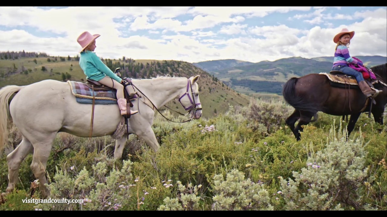 Horseback Riding in the Rocky Mountains - Grand County, Colorado