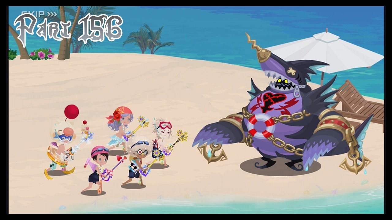 Kingdom Hearts Union χ Part 156 Daybreak Town; Dangerous Waters