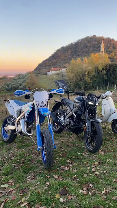 Tm & Mt 125 insieme💙🖤 #2022 #2023 #tm #125cc #2stroke #2tempi #cross
