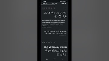 وَجَآءَ إِخْوَةُ يُوسُفَ فَدَخَلُوا۟ عَلَيْهِ فَعَرَفَهُمْ وَهُمْ لَهُۥ مُنكِرُونَ #سورة_يوسف 12:58