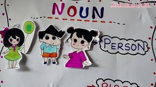 New noun Activity I Fit the word in four blocks I Brain Exercise #shorts #ytshorts#activity #mindgam