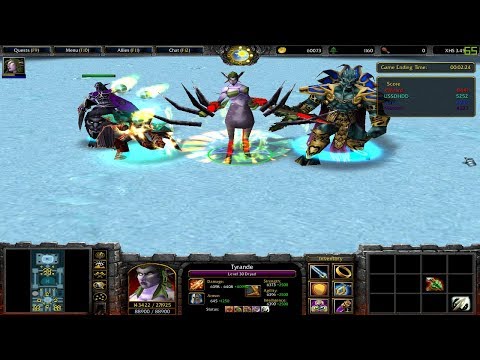 Video Warcraft 3 xHero Siege 3.45 TYRANDE - FINISH THE MAP... - youtube