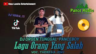 Dj Remix Orang Yang Salah (Gayung Tak Bersambut)|| Cover.Theresia Jeny || Arr.Panceboy