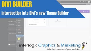 Intro to Divi's  NEW Theme Builder
