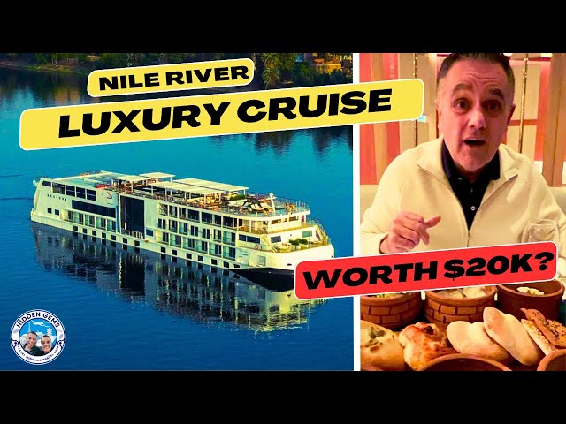 Travel vlog - Life Aboard Luxury Viking Osiris Nile River Cruise