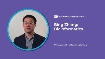 Bing Zhang: Bioinformatics, Principles of Proteomics Series