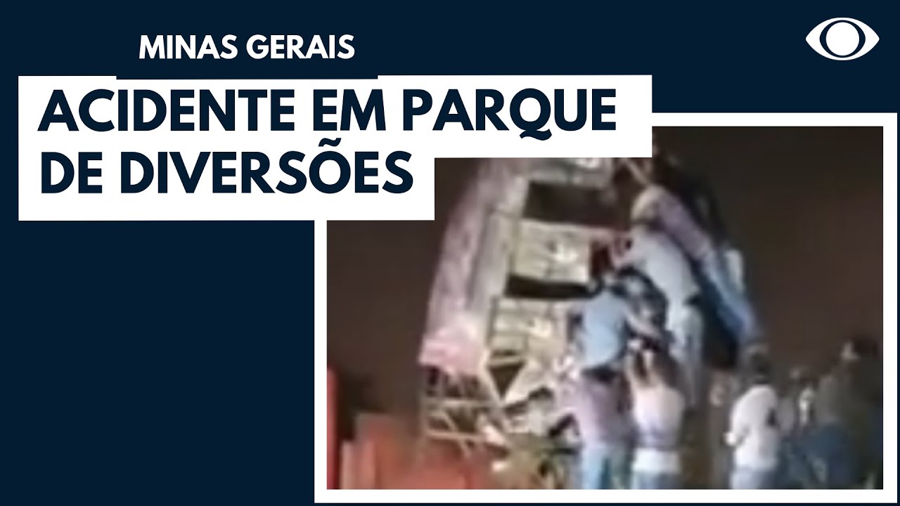 Acidente em parque de diversões: 10 crianças e adolescentes feridos