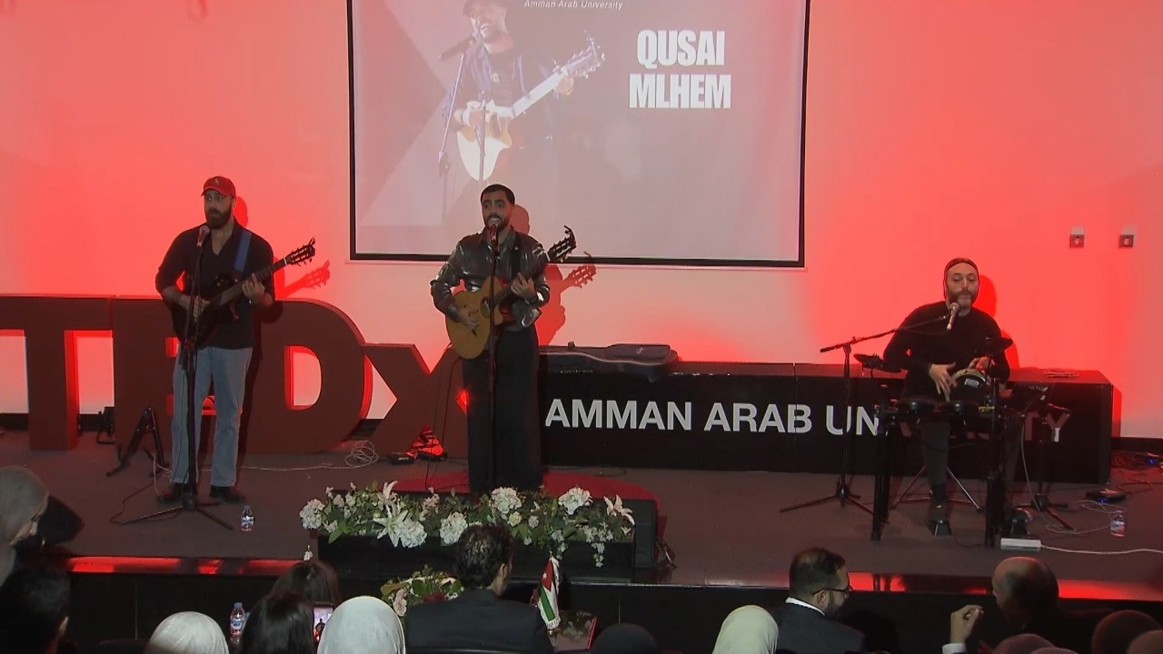 Art as a Language of Connection | Qusai Mlhem | TEDxAmman Arab University