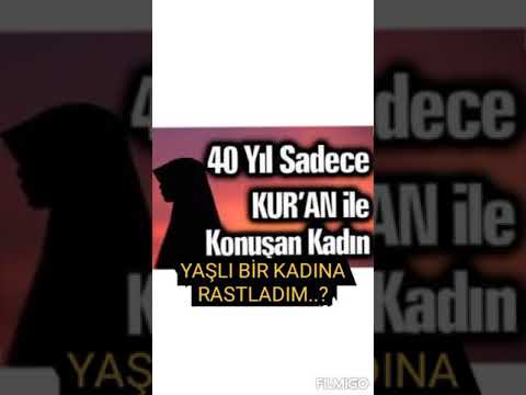 40 yıl Kur'an ile konuşan kadın.. Timurtaş hoca efendi