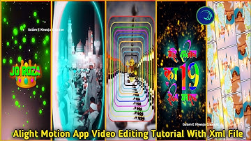 Ramzan Ka 19Wa Roza Mubarak Status Tutorial In Alight Motion Islamic Status Editing Video 2025