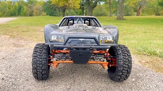 TESTING Dark Soul Axle Extenders on HPI BAJA 5T   FAIL SAFE ISSUES ??