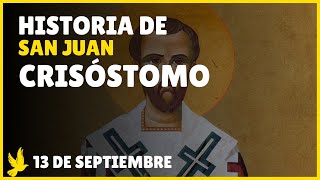 San Juan Crisóstomo Historia y Biografía | Vidas de santos católicos 🙏