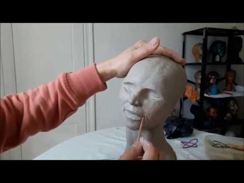 Cours de sculpture : les bénéfices de l'argile sans cuisson Pottery video  sculpture clay 