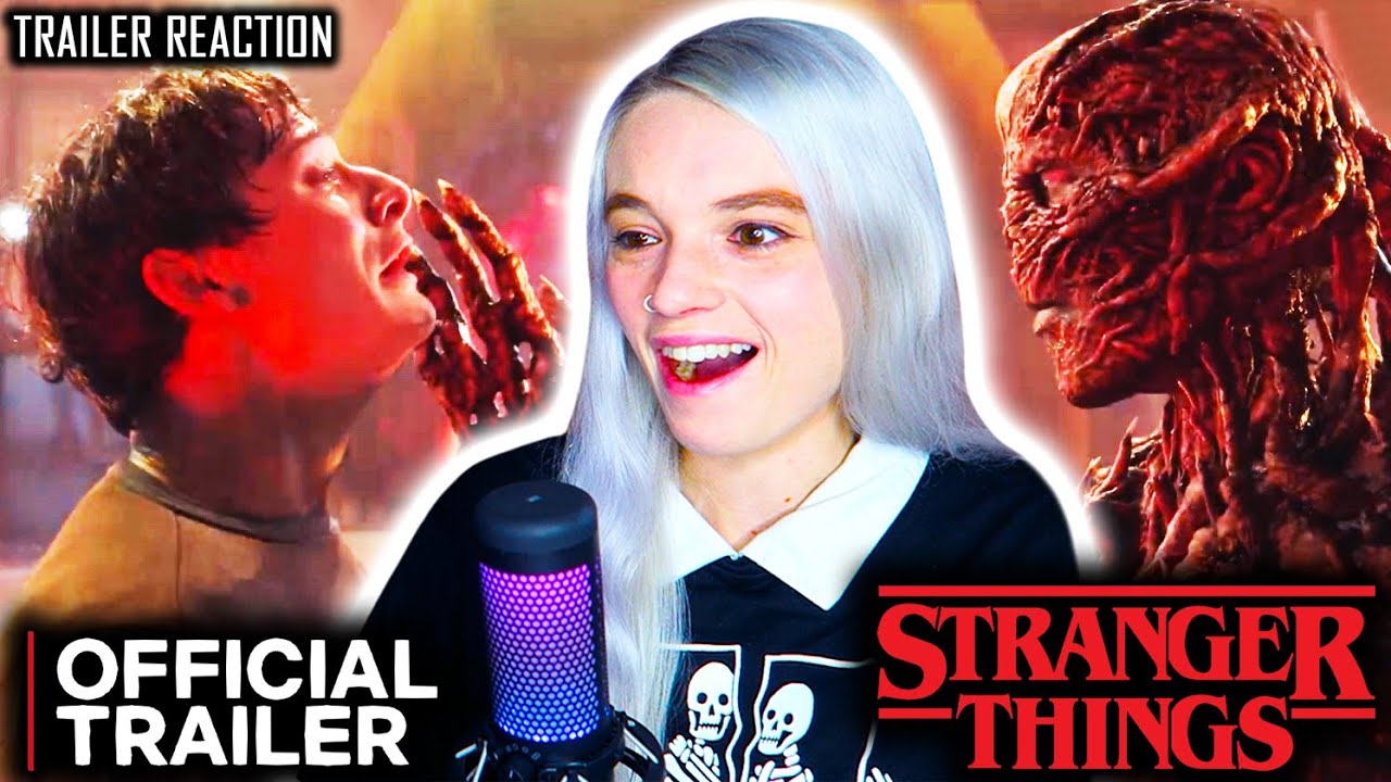 Очень странные дела 5 | Официальный трейлер РЕАКЦИЯ