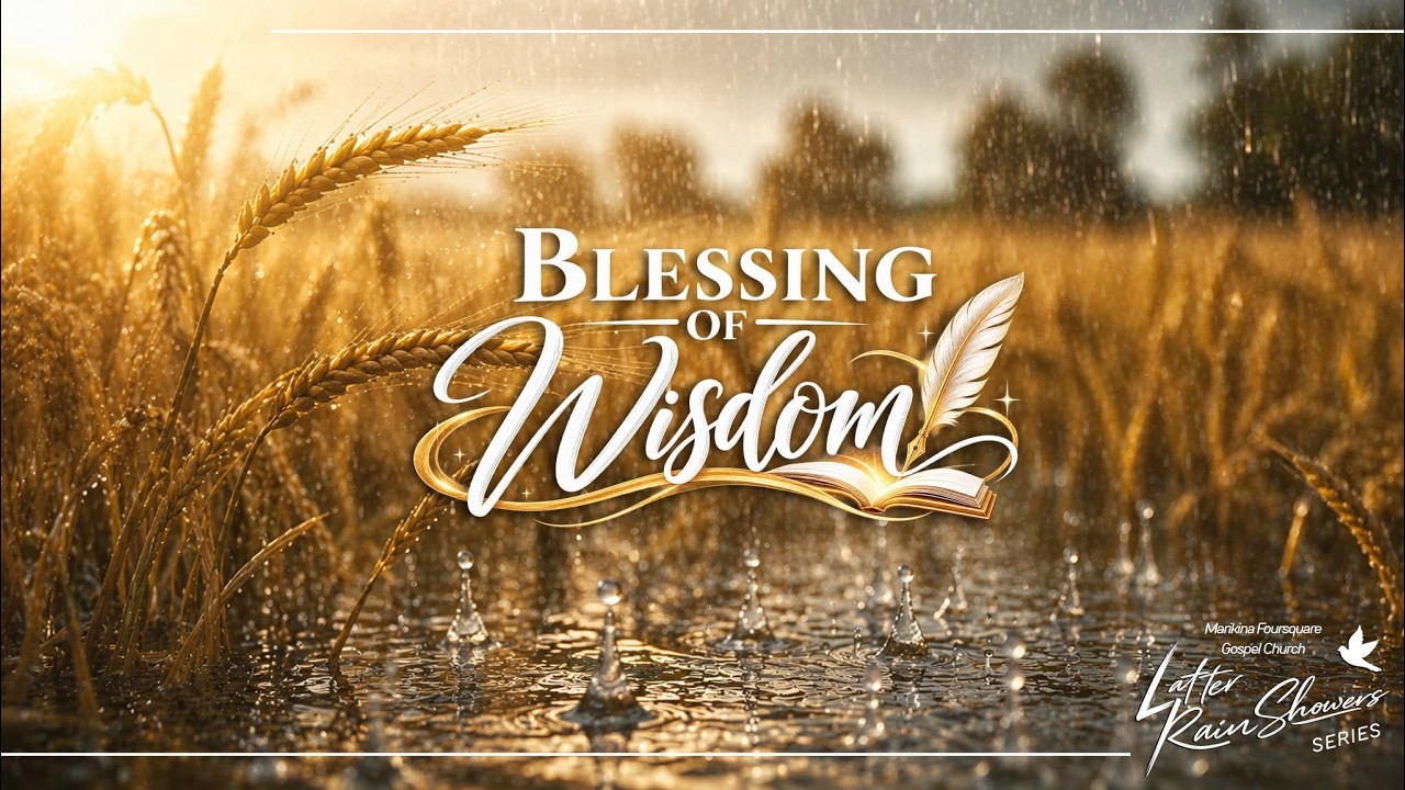 The Blessing of Wisdom/Revelation (2nd Service) | Latter Rain Showers | Marikina Foursquare