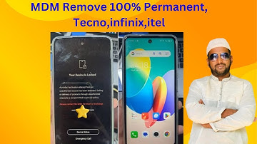 Your Device Is Locked FIX INFINIX TECNO MDM LOCK Unlooked Without Flash &