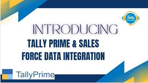 TallyPrime & sales force Data Integration