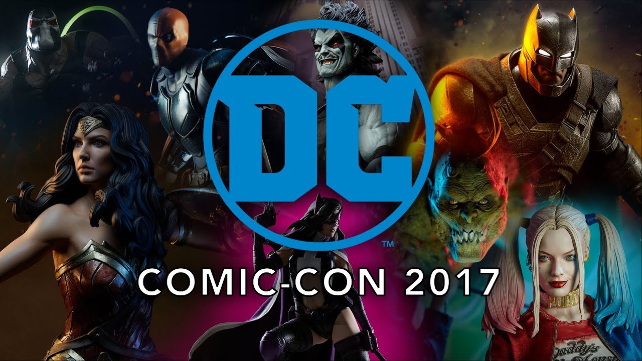 DC at the Sideshow Booth - SDCC 2017