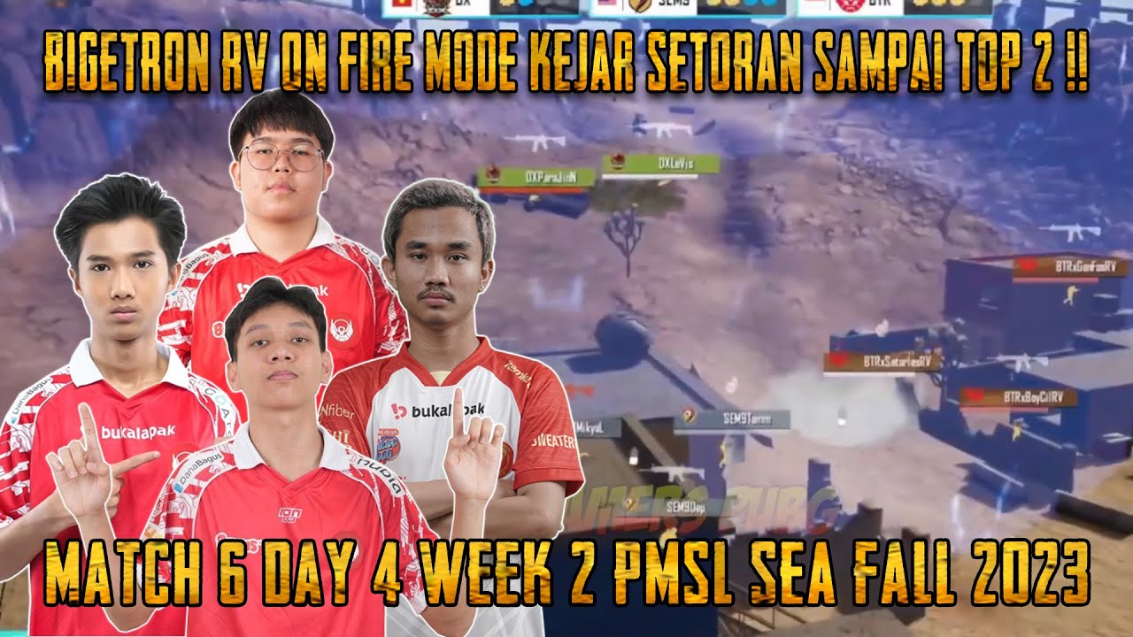 Rekor Baru PMSL!! Bigetron RV Mode Kejar Setoran 1 Hari Tembus 70 Point | PMSL Fall 2023