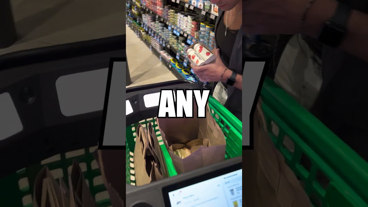 Grocery Store With NO Cashiers 
