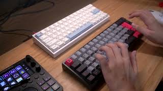 if you want to compare keyboards, hiccup