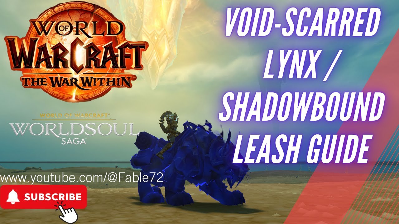 Mount: Void Scarred Lynx / Shadowbound Leash Guide